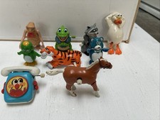 Vintage Disney, Tomy  Misc Wind Up Plastic Toys Lot Of 9
