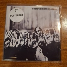 Audioweb. Bankrobber. 7"Vinyl Record 1997 Poster Bag.