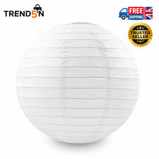 30cm White Paper Lampshade Ceiling Light Pendant Lamp Shade Ball Lantern Decor