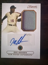 Dwight Doc Gooden #32  2024 Keepsake Multi Sport Edition Gem Patch Auto 37/75