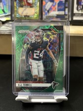 2024 Panini Prizm A.J. Terrell #15 Green Scope Prizm /75