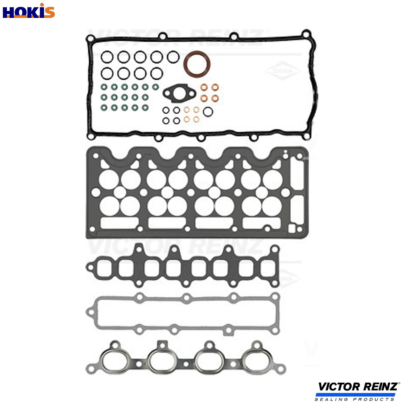 GASKET KIT CYLINDER HEAD 02-53146-01 FOR Y17DT/17DTL 4cyl