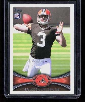 Brandon Weeden 2012 Topps #3 Base Rookie