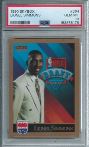 1990-91 Skybox Lionel Simmons #364 PSA 10 