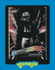 2024 Topps Chrome - Future Stars Adonai Mitchell #FS-25 (RC) $2MIN ORDER
