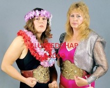 LEILANI KAI & JUDY MARTIN WRESTLER 8 X 10 WRESTLING PHOTO  WWF NWA