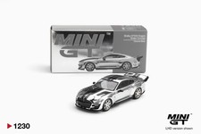 MINI GT Shelby GT500 Dragon Snake Concept Chrome Silver  #1230 ~  1/64