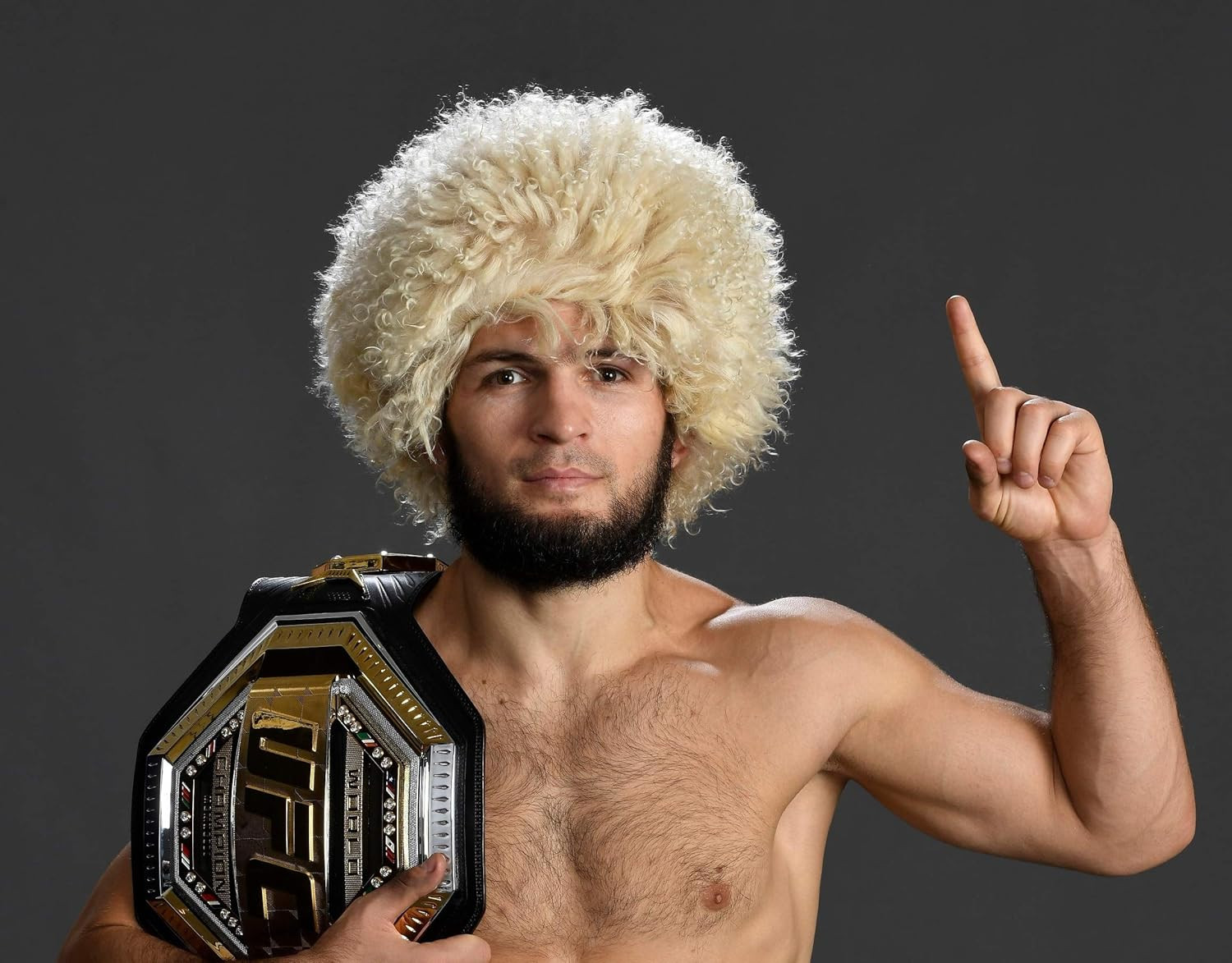 Khabib Nurmagomedov Sheepskin Hat Dagestan Russian Papakha for Men & Women - One