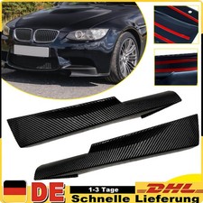 2x Front Spoiler Ecken Flaps Splitter Carbon Look F�r BMW 3er E90 E91 2008-2012