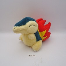 D3010A Cyndaquil Pokemon Tomy Fuzzy Plush 5" Stuffed Toy Doll Japan