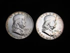 1961 Franklin Half Dollars D & Proof