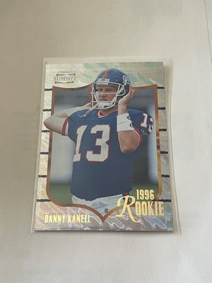 1996 Pinnacle Summit Danny Kanell Rookie Ground Zero