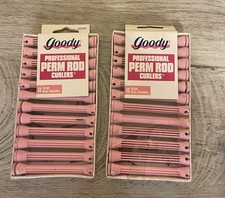 VTG Goody Professional Perm Rod Rollers New 2 Large 12 Pack Pink 24 Total 24325