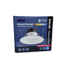 Juno 6" LED Recessed Downlight Retrofit 65BEMW SWW5 90CRI - 5 Color Options
