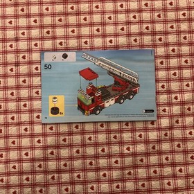 LEGO City Fire Station 60004 Building Instruction Manuals Set 1 2 3 4 5