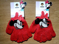 Disney Micky Mouse Shower Exfoliating Gloves  2 x pairs Primark New