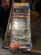 Hot Wheels 5 Pack Fast and Furious Cars Set Sealed NEW Unopened