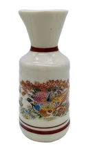 Vintage Otagiri Ceramic Saki Fish Sauce Dressing w/ Golden Pheasants Birds 5.25"