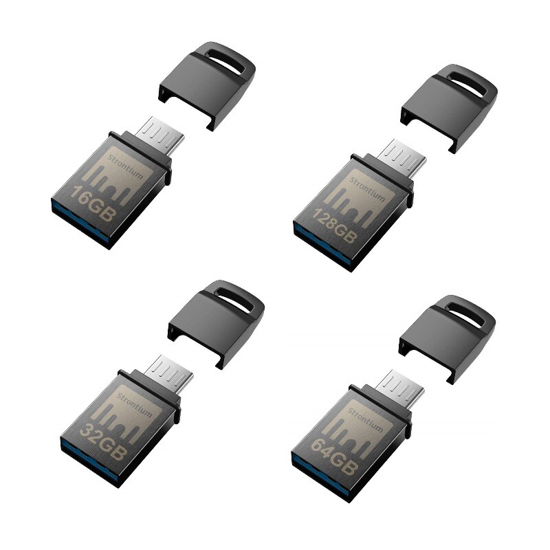 Strontium NITRO SERIES OTG USB 8GB 16GB 32GB 64GB 128GB for Android  Phone