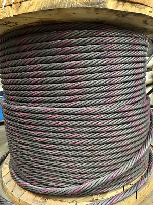 Wire Rope 3/4” IWRC EIPS 6-36 Left Regular Lay Morning Cable Logging ...