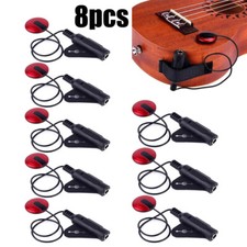 8Pcs/set Piezo Contact Microphone Mic Pickup for Guitar Violin Banjo Mandolin