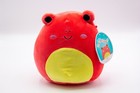 7" Obu the Red Tree Frog Squishmallows Plush Toy BNWT/ Jazzwares/ KellyToy