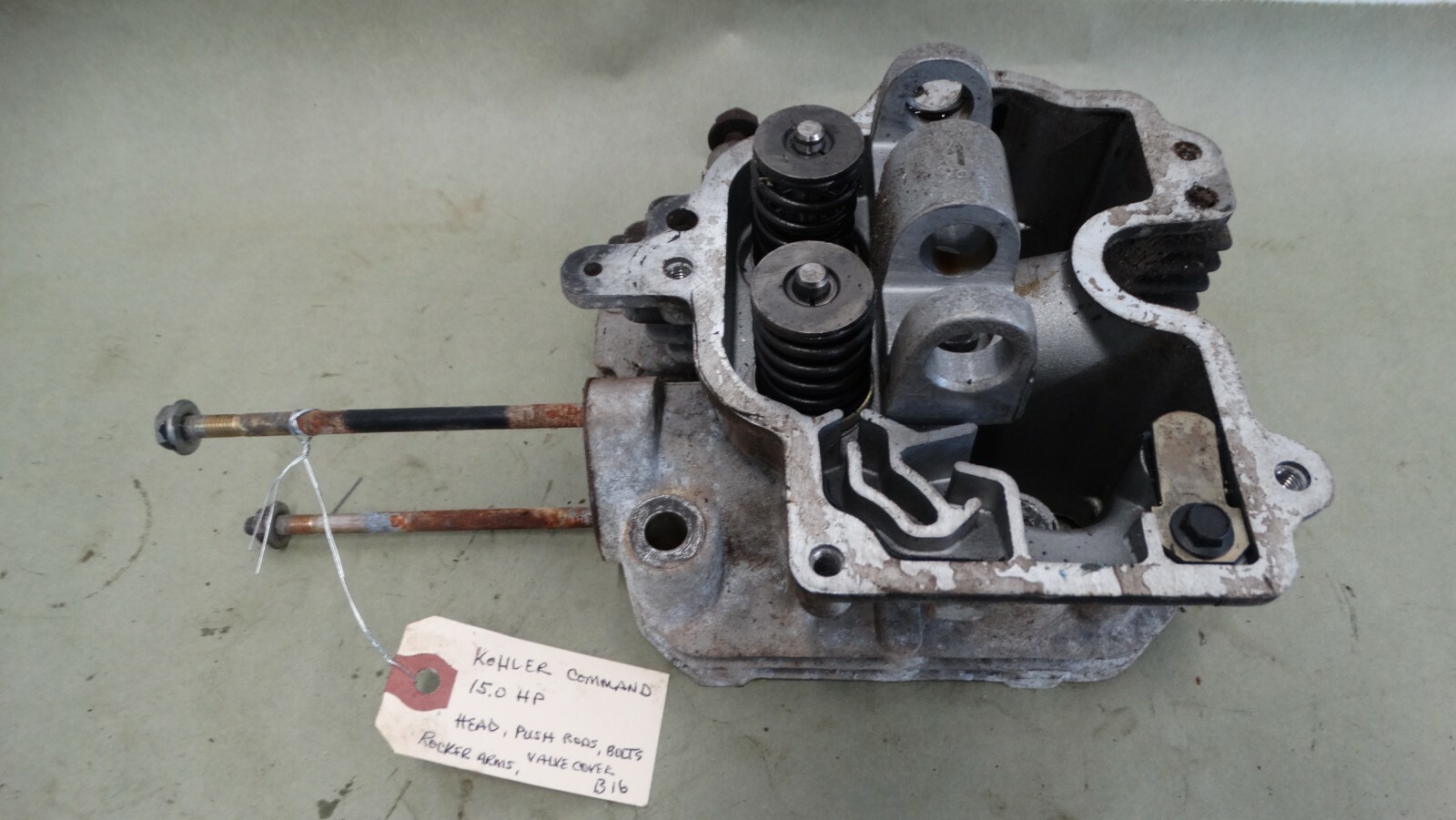 Kohler Command OHV 15hp OEM Cylinder Head valves springs valve spring