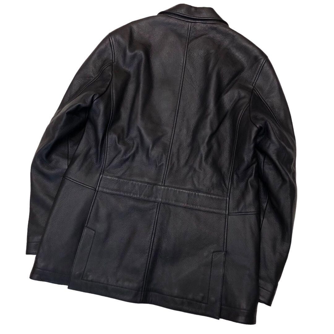 【未使用級】Loro Piana レザージャケット カシミヤ100% ヌートリア Loro Piana - 【未使用級】Loro Piana レザージャケット