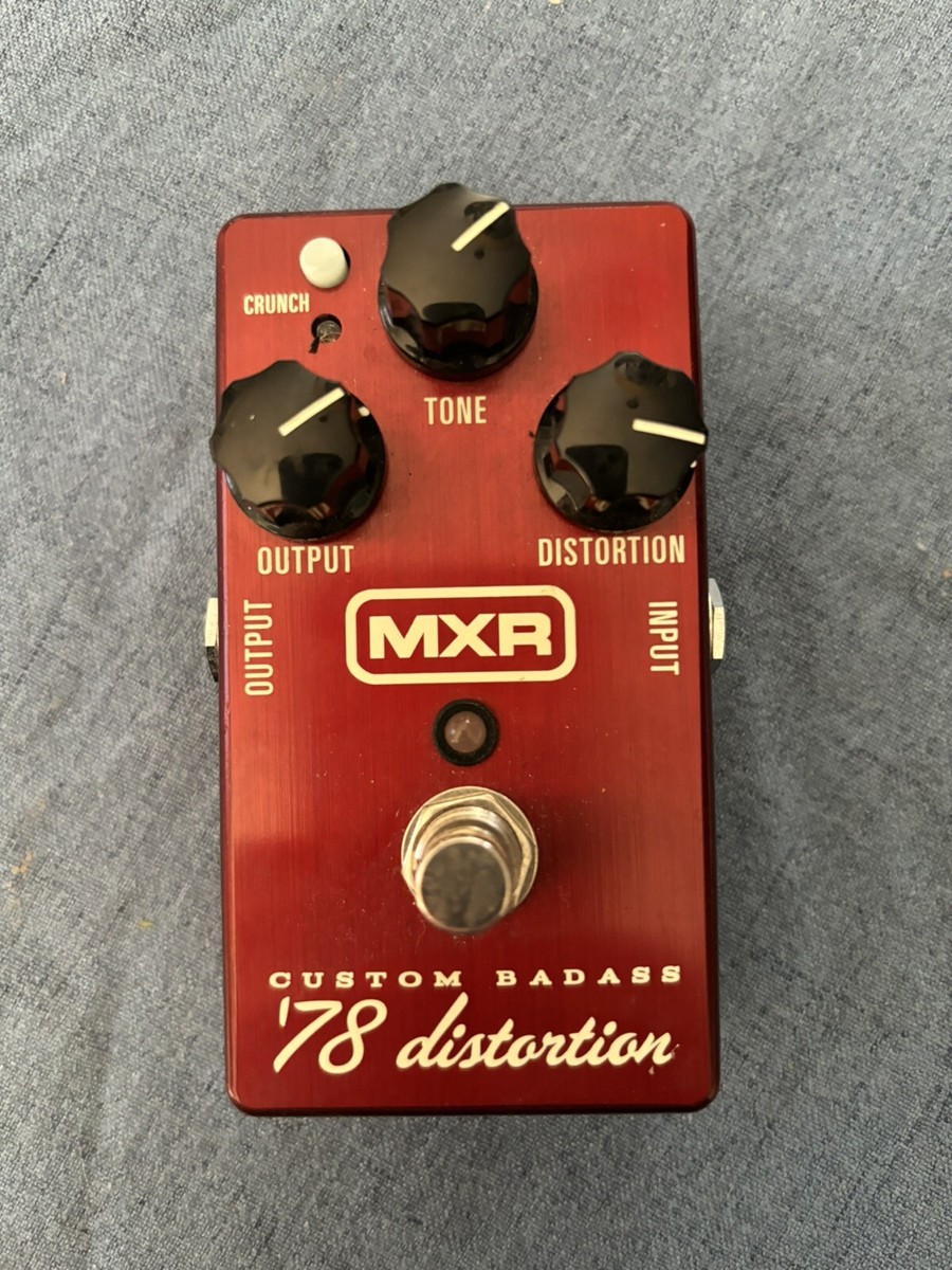 MXR M78 Custom Badass '78 Distortion Guitar Pedal | eBay