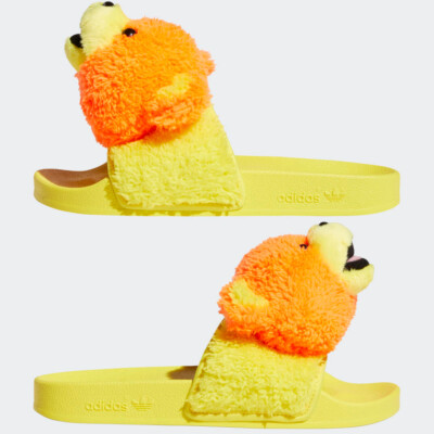 adidas Jeremy Scott Adilette Teddy Slides | eBay