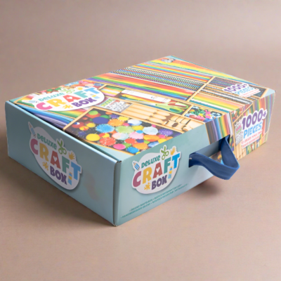 Deluxe Craft Box with 1000+ Pieces | eBay UK