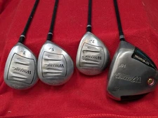 Warrior Custom Golf Ti 460 10° Driver, 3, 5, 7, Woods SET Graphite RH W/Socks