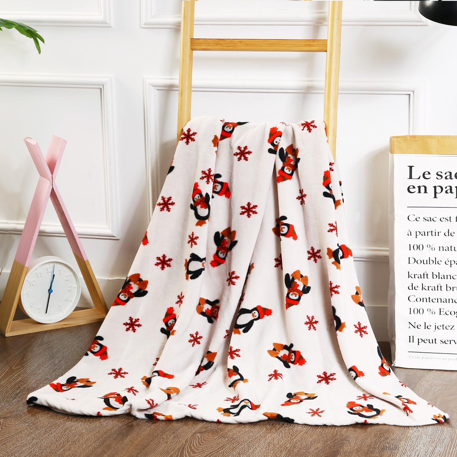 Christmas Santa & Halloween Fleece Throw Blankets Assorted Styles eBay