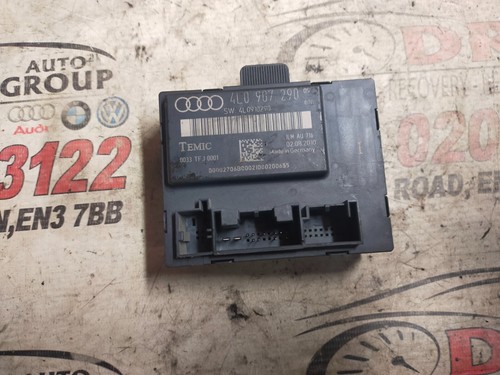 AUDI Q7 MK1 4L KOMFORTSTEUERGERÄT HINTEN ECU 4L0907290 2006-2015