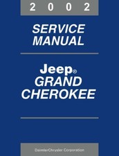 2002 Jeep Grand Cherokee Factory Shop Service Manual
