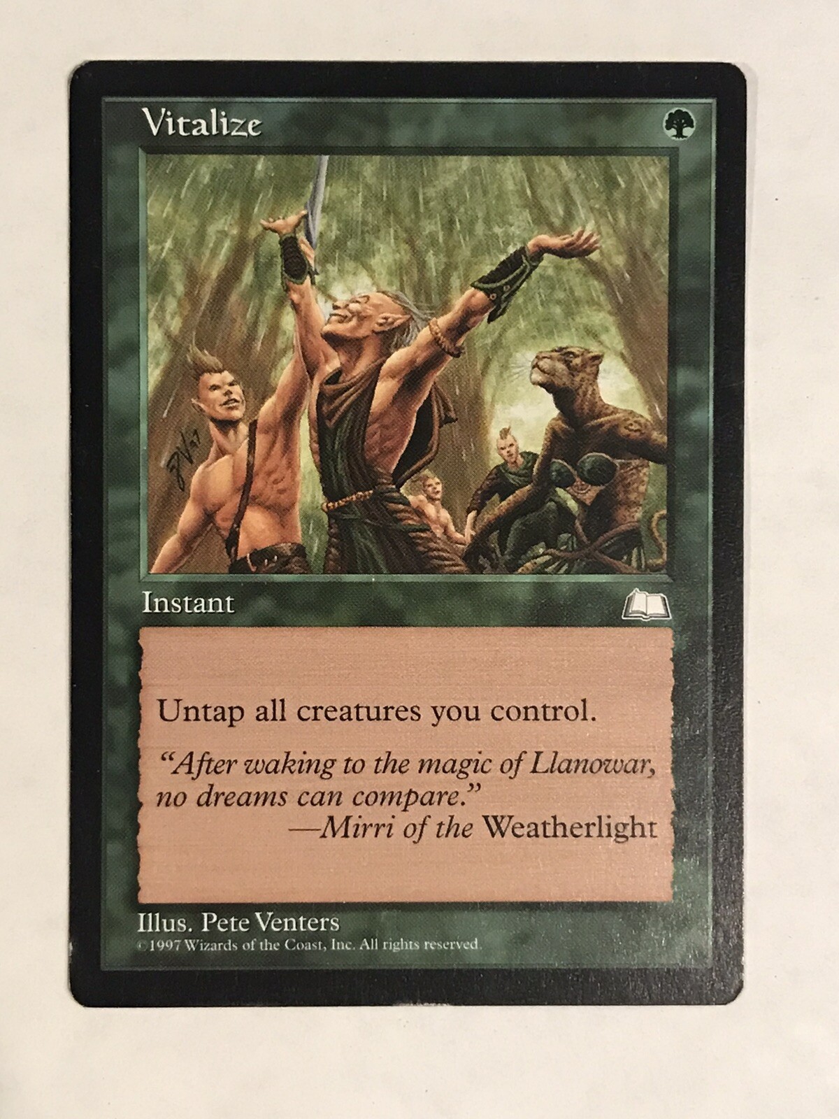 Vitalize SP Weatherlight MTG