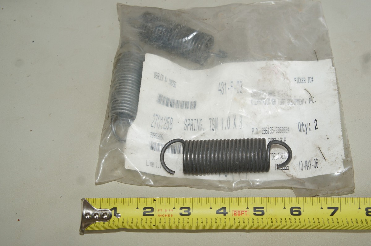 Tension SPRING 2701258, for Mataway Bunton, Bobcat, Ryan De