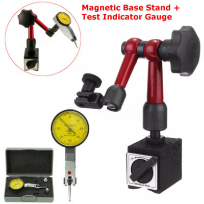 Dial Indicator With Magnetic Base Holder Dial Test Indicator Micrometer Measure
