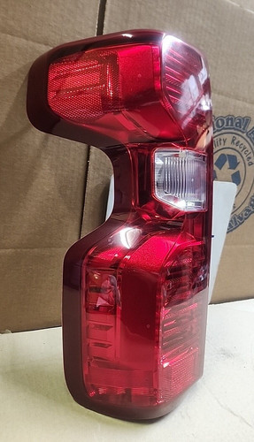 2020-2025 Chevrolet Silverado  2500  tail lamp left driver  HALOGEN OEM
