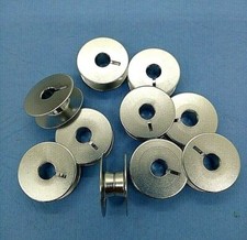 10X Bobbins (Alum.)  #91-168144-05 (9033A) f/Pfaff 438, 460; ZSK  166M, 167E