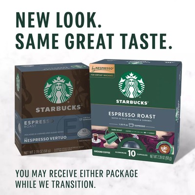 Starbucks by Nespresso Vertuo Line Espresso Roast Count 10