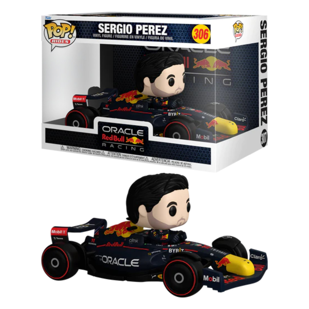 Funko POP Sergio Perez #306 Rides miniature F1 voiture de course vinyle