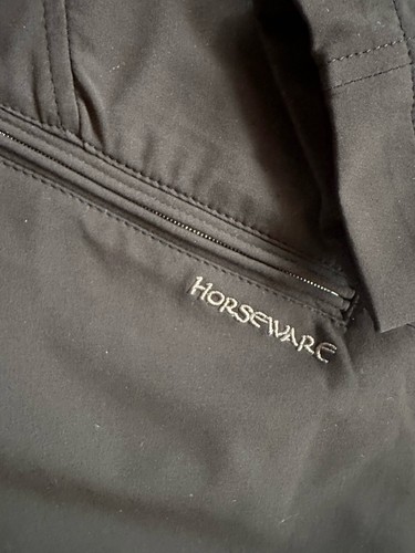Horseware Ladies Equestrian Competition Jacket Sz XS Black Nylon Riding - Picture 5 of 11