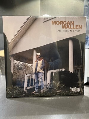 EXCLUSIVE GREEN Morgan Wallen One Thing At A Time Colored Vinyl 3LP IN HAND