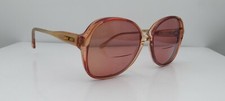 Vintage Safilo 5029 1116 Brown Oval Sunglasses FRAMES ONLY Italy