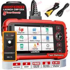 LAUNCH CRP129X OBD2 Scanner Car Diagnostic Tool Engine ABS SRS TPMS Code Reader