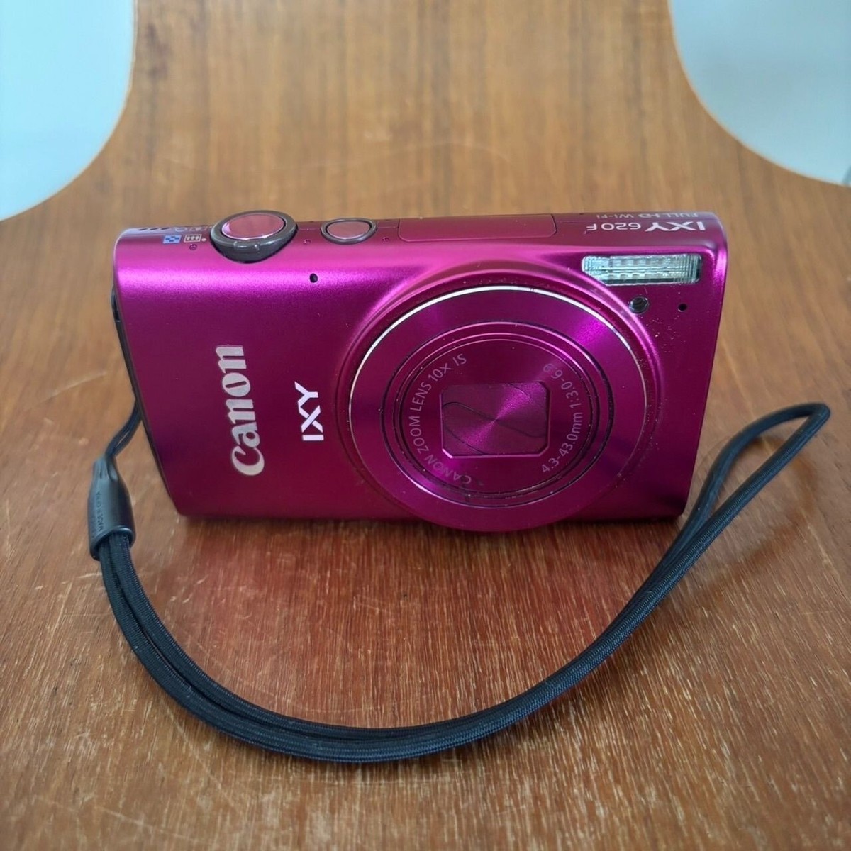 Canon IXY 620F ピンク フルHD Wi-Fi Canon IXY 620F Pink 12.1MP Digital Camera Compact Point