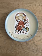 Shmid Bros Berta Hummel 1975 Limited Edition Collector Christmas Child Plate