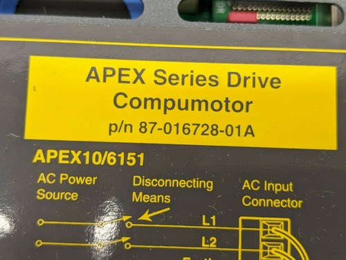 Parker APEX6151 Apex Series Drive Compumotor 87-016728-01A - Picture 11 of 11