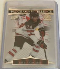 JUSTIN SOURDIF  #110...2022 TEAM CANADA JUNIORS ...ROOKIE POE 